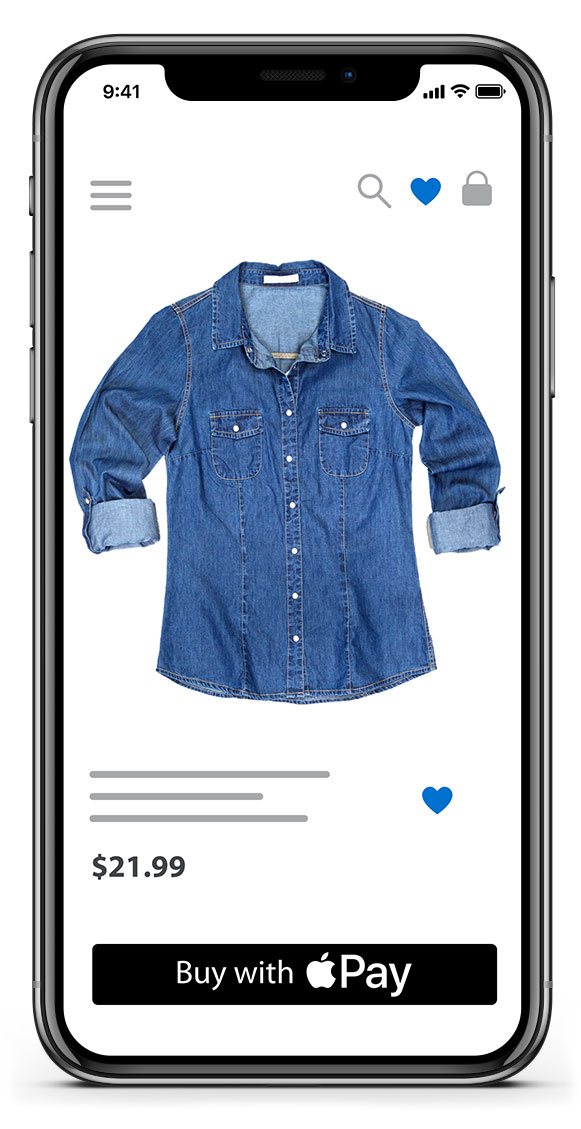 Purchasing shirt