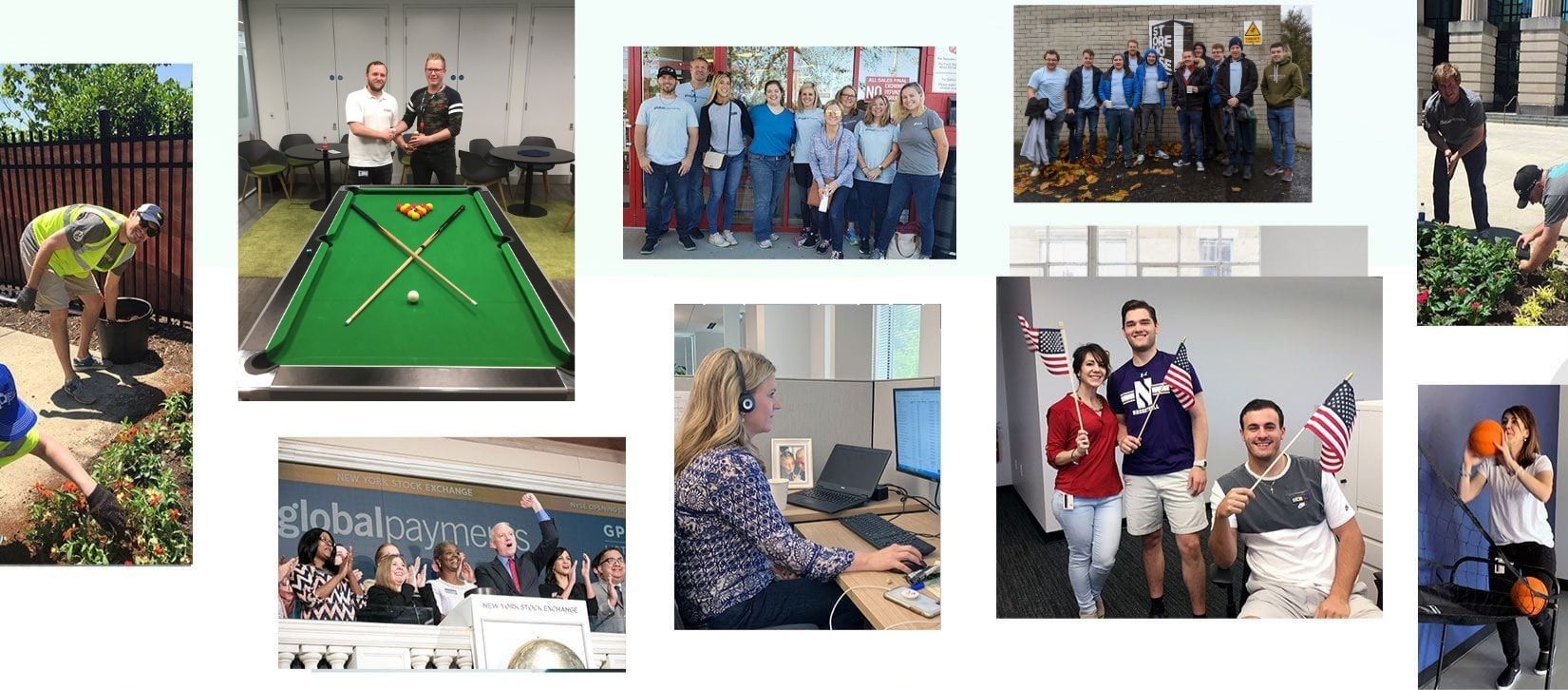 Global Payments Integrated employees and teams