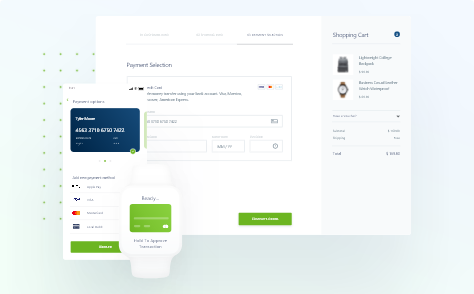 embedded commerce for integrated payments illustration from Global Payments Integrated