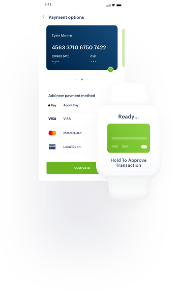 in app and mobile payment processing illustration from Global Payments Integrated